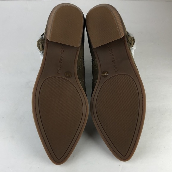 NEW Lucky Brand Enitha Piled Suede Ankle Boots 6 - Picture 9 of 10